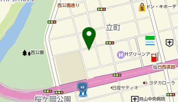 120.HF 西公園レジデンス (ドコモ・バイクシェア)の地図画像