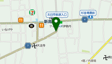O5-03.新高円寺地下自転車駐輪場 (ドコモ・バイクシェア)の地図画像