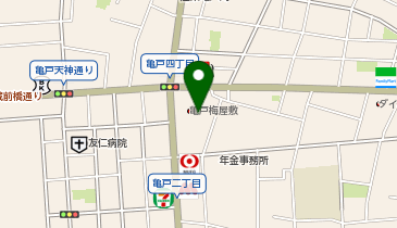 H1-165.亀戸梅屋敷 (ドコモ・バイクシェア)の地図画像