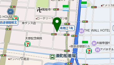 D-26.ローソン南堀江一丁目店 (ドコモ・バイクシェア)の地図画像