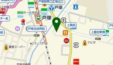 【T-005】戸塚駅東口第二駐輪場 (ドコモ・バイクシェア)の地図画像