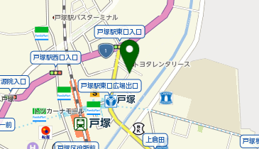 【T-010】戸塚駅東口第八駐輪場 (ドコモ・バイクシェア)の地図画像