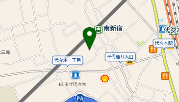 M5-19.グランリヴィエール代々木 (ドコモ・バイクシェア)の地図画像