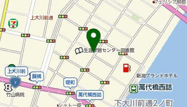 23.クロスパルにいがた (にいがた2kmシェアサイクル)の地図画像