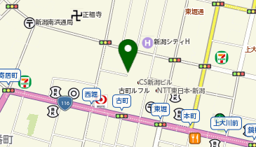 26.NSGスクエア (にいがた2kmシェアサイクル)の地図画像