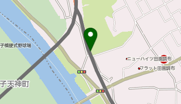 K1-132.多摩川駅前自転車等駐車場 (ドコモ・バイクシェア)の地図画像