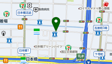 B-29.ローソン道頓堀一丁目店 (ドコモ・バイクシェア)の地図画像