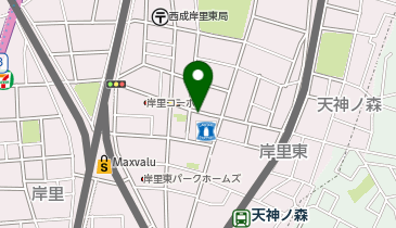 I-07.岸里東2-11-14 (ドコモ・バイクシェア)の地図画像