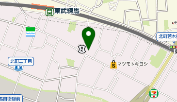 T3-05.東武練馬駅南 (ドコモ・バイクシェア)の地図画像