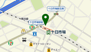 【M-004】十日市場駅北口駐輪場 (ドコモ・バイクシェア)の地図画像