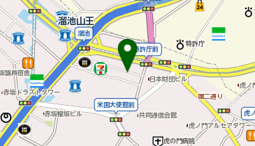 C3-31.赤坂一丁目 (ドコモ・バイクシェア)の地図画像