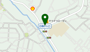 【A-008】相鉄ローゼン 白根店 (ドコモ・バイクシェア)の地図画像