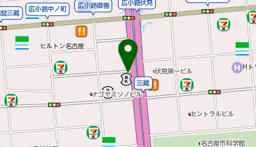 233.名鉄協商パーキング伏見通御園 (カリテコバイク)の地図画像