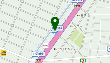 228.ファミリーマート名西康生通店 (カリテコバイク)の地図画像