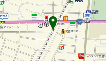 S-03.サイカパーク長居公園通り前 (ドコモ・バイクシェア)の地図画像