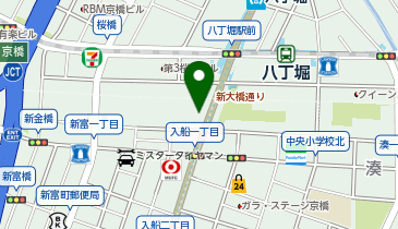 B3-19.本の森ちゅうおう (ドコモ・バイクシェア)の地図画像