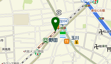 C-10.野田駅 (ドコモ・バイクシェア)の地図画像