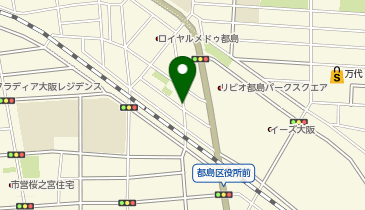 G-09.都島南通1-187 (ドコモ・バイクシェア)の地図画像