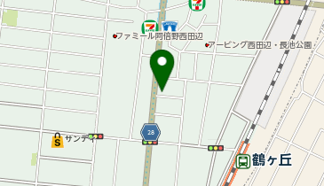 Q-04.西田辺町1-14-15 (ドコモ・バイクシェア)の地図画像