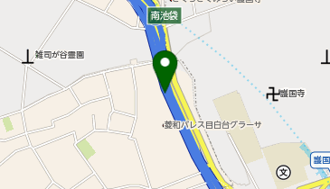 P1-02.雑司ヶ谷一丁目 (ドコモ・バイクシェア)の地図画像