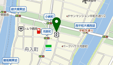 132.もみじ銀行平和通ATM (ドコモ・バイクシェア)の地図画像