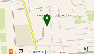 H1-180.シティコート大島 (ドコモ・バイクシェア)の地図画像