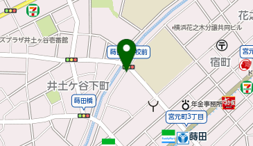 139.ビエラ蒔田 (ドコモ・バイクシェア)の地図画像