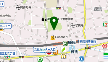 T3-18.練馬駅北 (ドコモ・バイクシェア)の地図画像