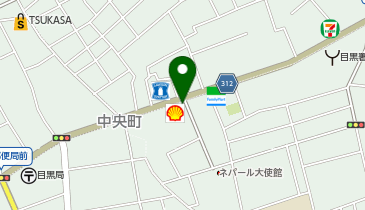 J1-58.目黒女子会館前 (ドコモ・バイクシェア)の地図画像