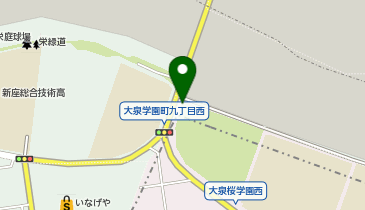 T2-66.大泉学園町希望ヶ丘公園 (ドコモ・バイクシェア)の地図画像