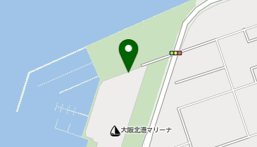 J-10.大阪北港マリーナHULL (ドコモ・バイクシェア)の地図画像