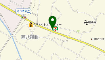 【M-007】セブン-イレブン横浜西八朔町店 (ドコモ・バイクシェア)の地図画像