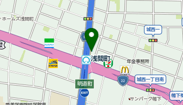 271.ファミリーマート浅間町駅前店 (カリテコバイク)の地図画像