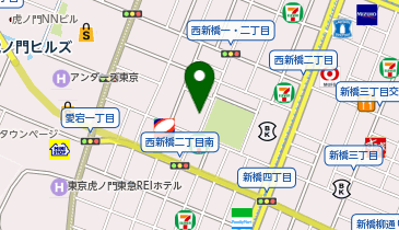 C1-78.CIRCLES新橋 (ドコモ・バイクシェア)の地図画像