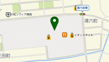 06.イオンモール新小松【拠点ポート】 (こまつシェアサイクル)の地図画像