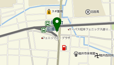 10.田原町駅広場 (ふくチャリ)の地図画像