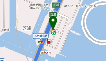 C5-48.セブンイレブン港区海岸三丁目店 (ドコモ・バイクシェア)の地図画像