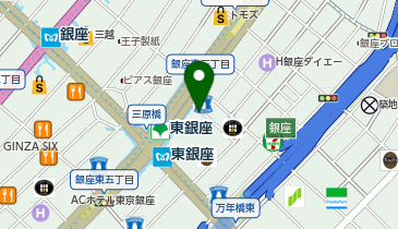 B3-20.歌舞伎座タワー駐輪場2F (ドコモ・バイクシェア)の地図画像