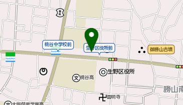 N-16.生野区民センター (ドコモ・バイクシェア)の地図画像