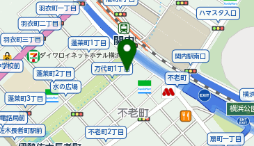 146.関東学院大学 関内キャンパス (ドコモ・バイクシェア)の地図画像