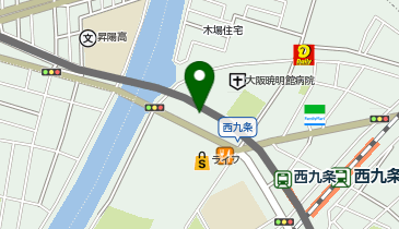 J-21.ビオス西九条 (ドコモ・バイクシェア)の地図画像