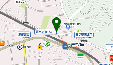 【S-007】三ツ境駅北口駐輪場前 (ドコモ・バイクシェア)の地図画像