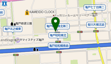 H1-186.セブン-イレブン亀戸昭和橋通り店 (ドコモ・バイクシェア)の地図画像