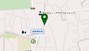 T1-15.つのの山緑地 (ドコモ・バイクシェア)の地図画像