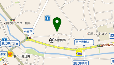 M2-13.恵比寿プライムスクエアタワー南 (ドコモ・バイクシェア)の地図画像