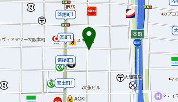 B-68.船場変電所 (ドコモ・バイクシェア)の地図画像