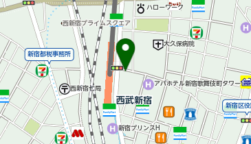 D6-31.東急歌舞伎町タワー駐輪場 (ドコモ・バイクシェア)の地図画像