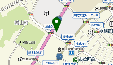 K1-16.かごしま県民交流センター (鹿児島市シェアサイクルかごりん)の地図画像