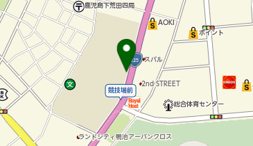 K1-23.鹿児島大学 下荒田キャンパス (鹿児島市シェアサイクルかごりん)の地図画像