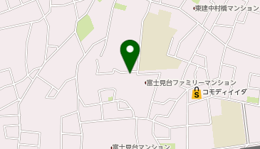 T3-27.貫井川緑地 (ドコモ・バイクシェア)の地図画像